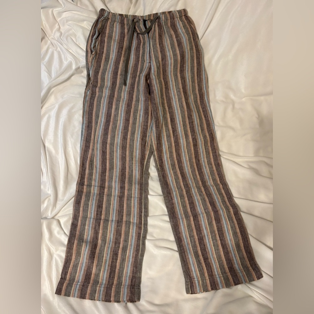 Boden Multicolor Striped Chinos